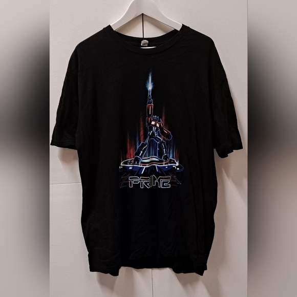 Rock Me Apparel Men's T-Shirt Tee Transformers Optimus Prime Vintage 90s Y2K 2XL - Picture 1 of 6